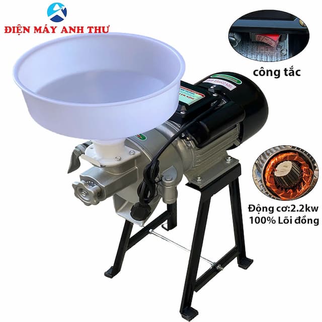 Máy xay bột nước 2.2KW - Đầu Gang