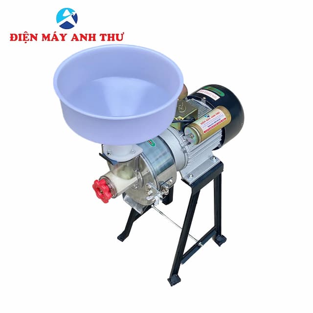 Máy xay bột gạo ngâm-đầu inox